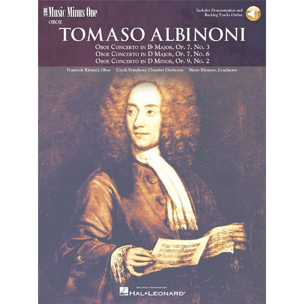 Music Minus One Albinoni Oboe Concertos