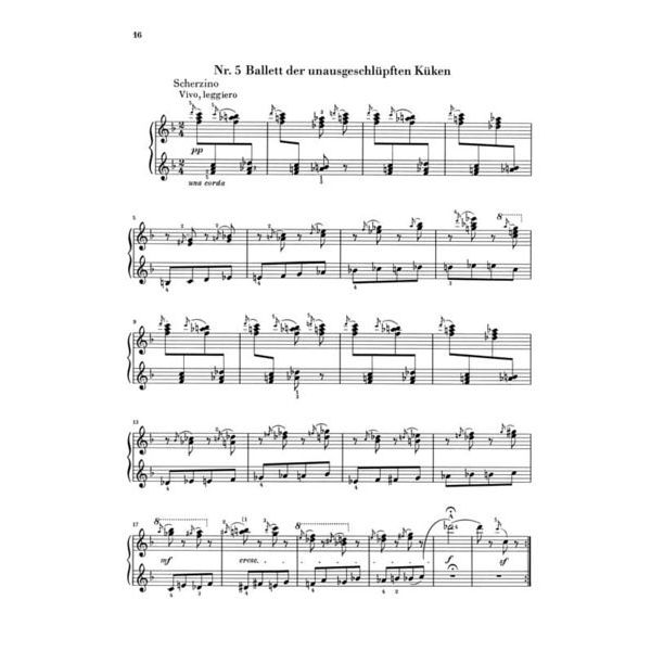 Henle Verlag Mussorgski Bilder Ausstellung