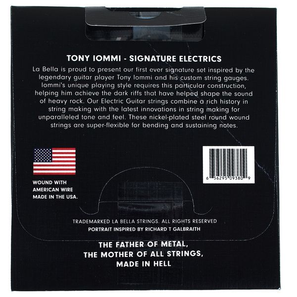 La Bella Tony Iommi D# Tuning