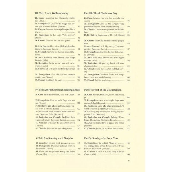 Brenreiter Bach Weihnachts-Oratorium