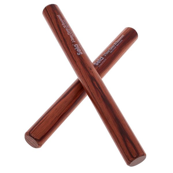 Sela 2-tone claves 20 Rosewood