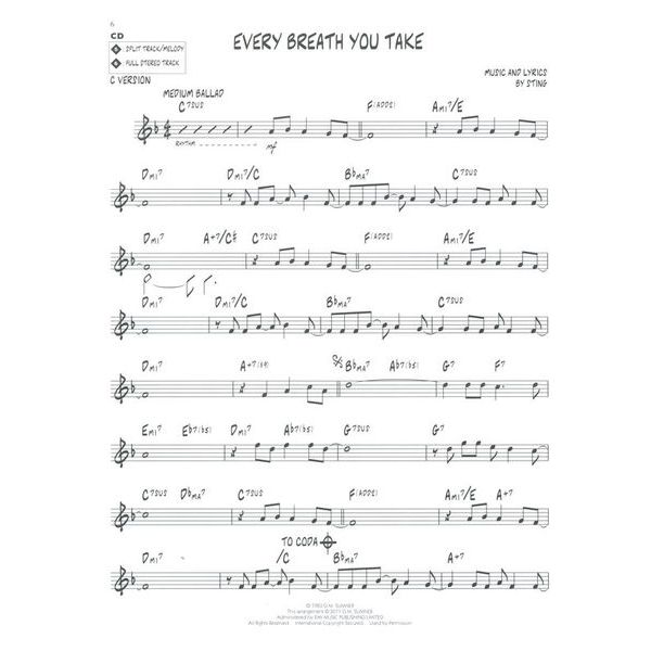 Hal Leonard Jazz Play-Along Jazz Covers