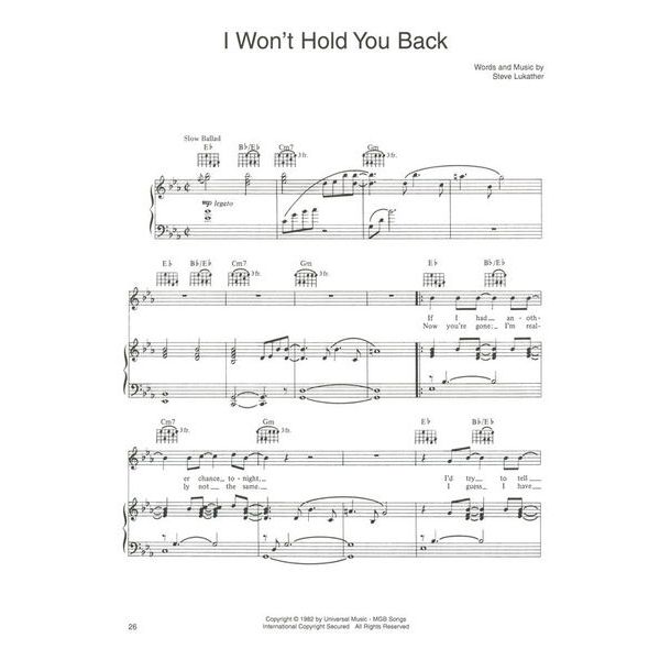 Hal Leonard Best Of Toto