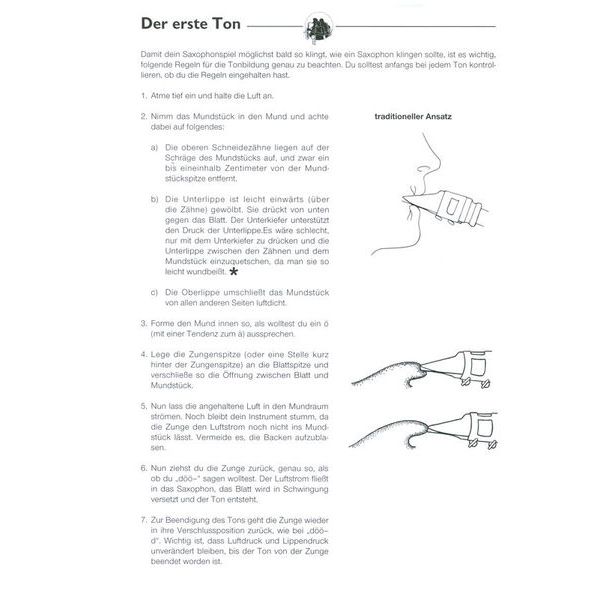 Voggenreiter Das Saxophonbuch 1
