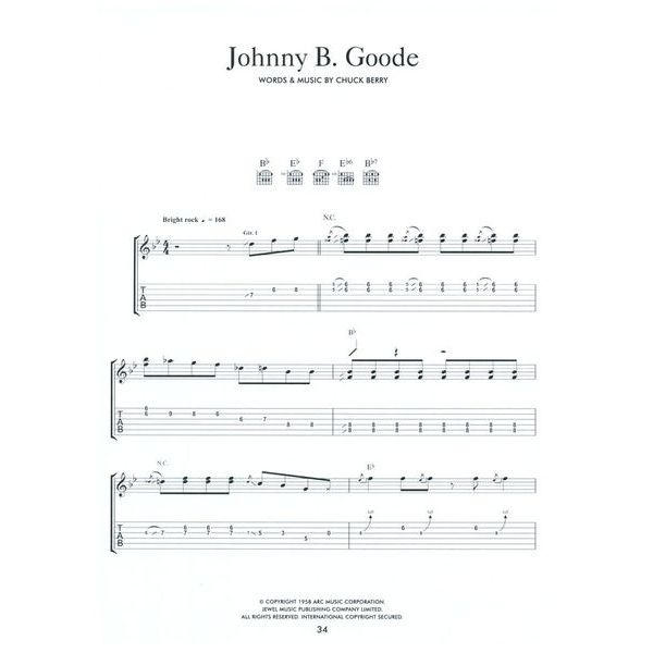 Wise Publications Chuck Berry 1926-2017