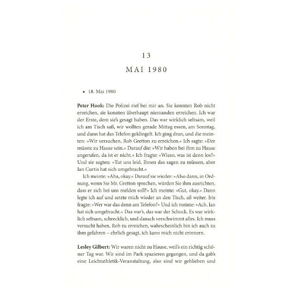 Heyne Verlag Joy Division Sengendes Licht