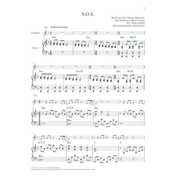 Schott Abba Classics A-Sax