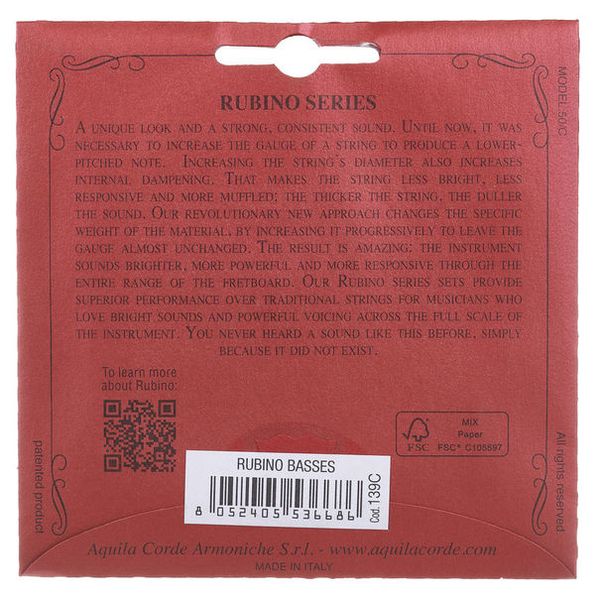 Aquila 139C Rubino Classical
