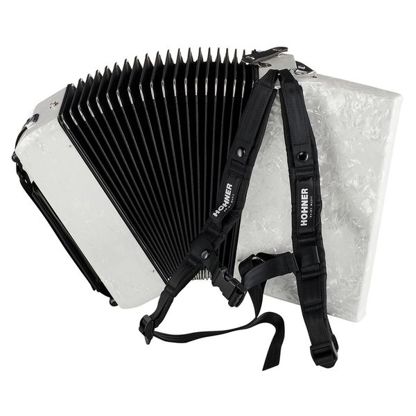 Hohner Bravo II 48 White silent key