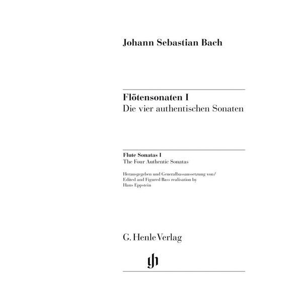 Henle Verlag Bach Flötensonaten 1