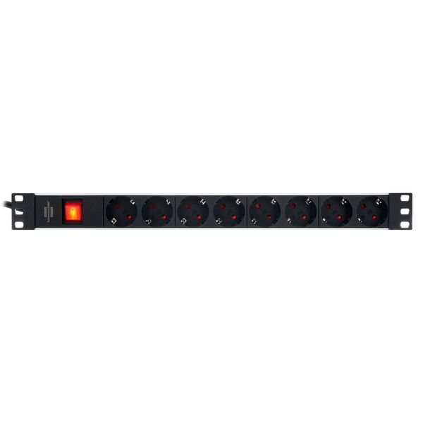 Brennenstuhl Alu Line 8-Way 19" Switch