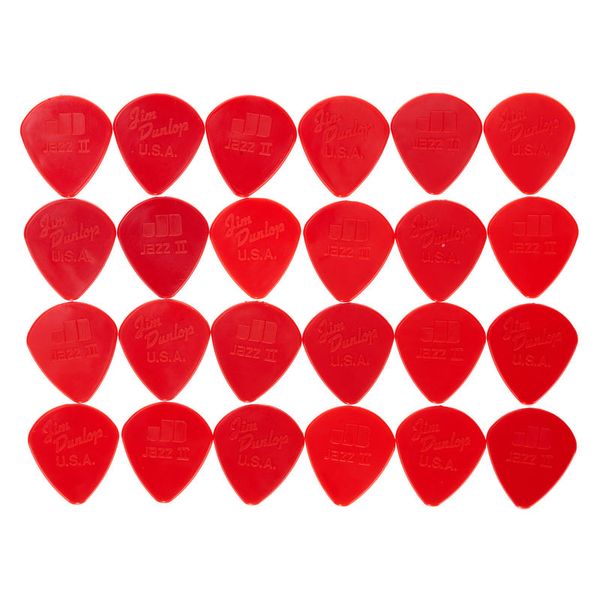 Dunlop Jazz II Red 24 Pack