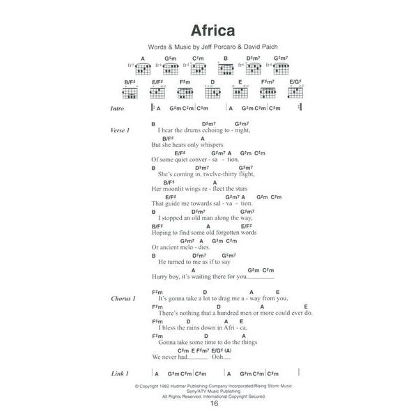 Wise Publications The Little Black Book Of Rock