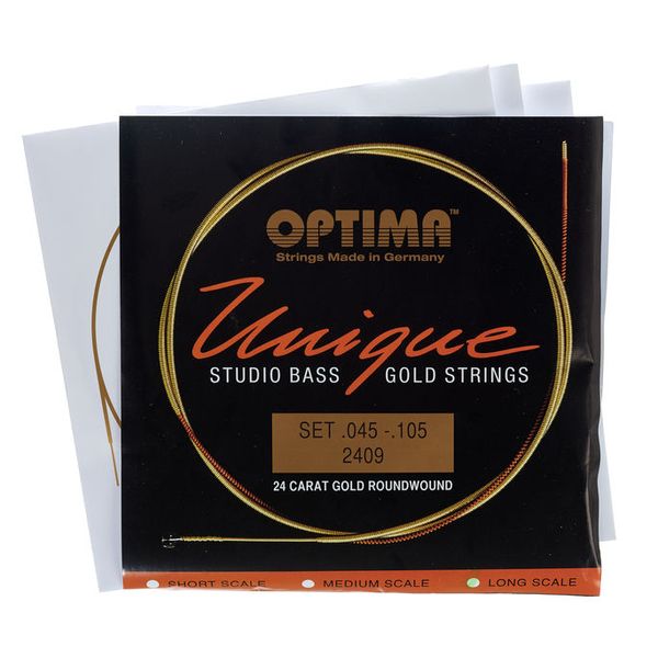 Optima 2409L Bass Gold Strings