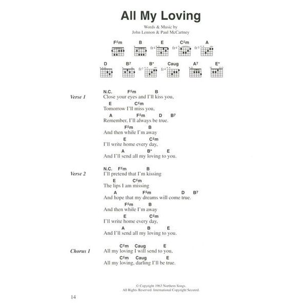 Hal Leonard Beatles Complete Chord Songboo