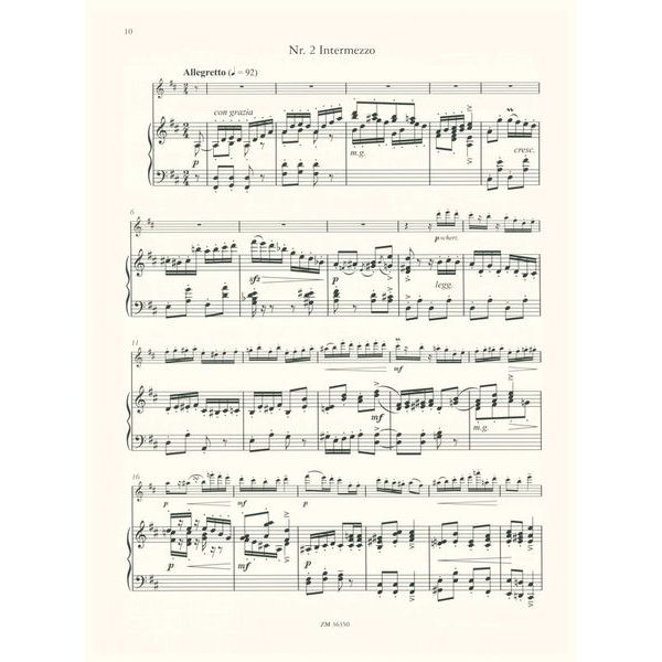 Zimmermann Verlag Andersen Quatre Morceaux