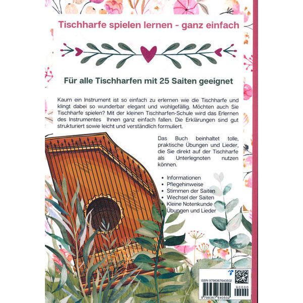 Claudia Gro Die kleine Tischharfen-Schule