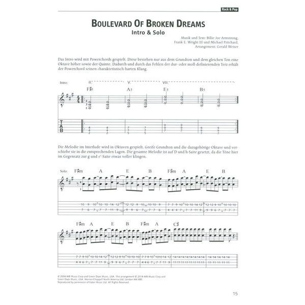 Schott Rock & Pop Gitarren-Songbook