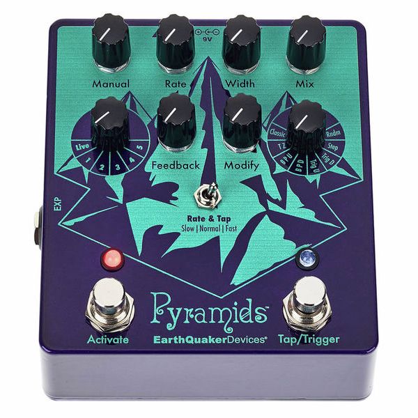 EarthQuaker Devices Pyramids Stereo Flanging