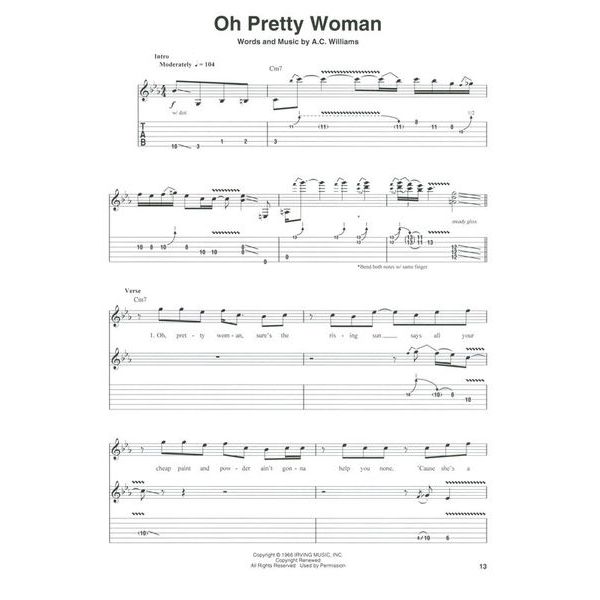 Hal Leonard Guitar Play-Along Gary Moore