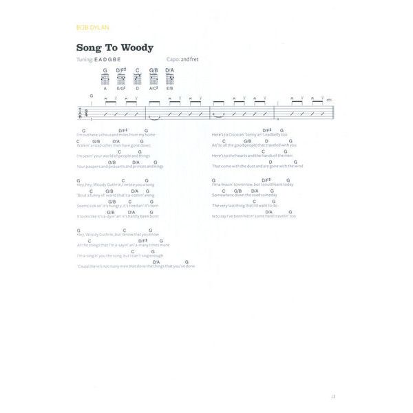 Hal Leonard Bob Dylan Complete Guitar