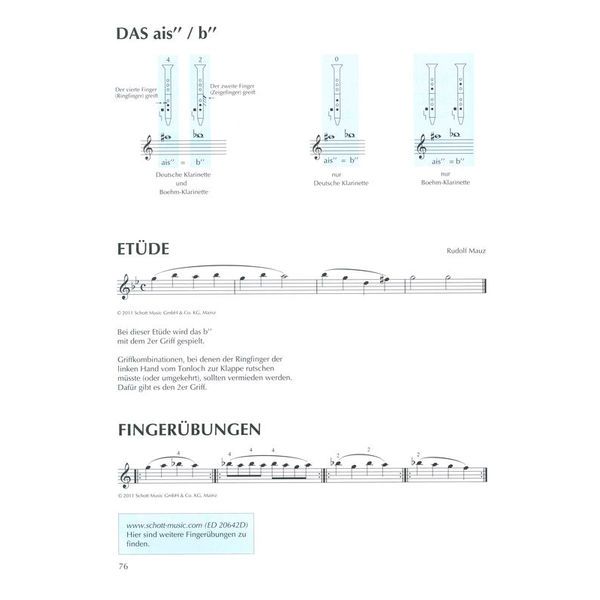 Schott Klarinette Spielen Hobby 2