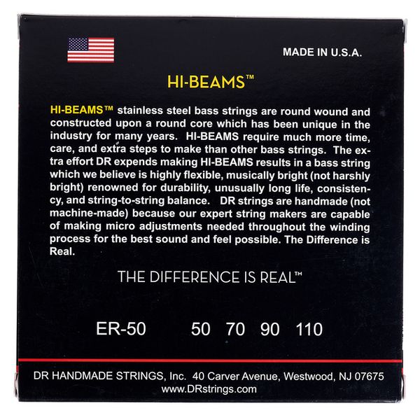 DR Strings Hi-Beams ER-50