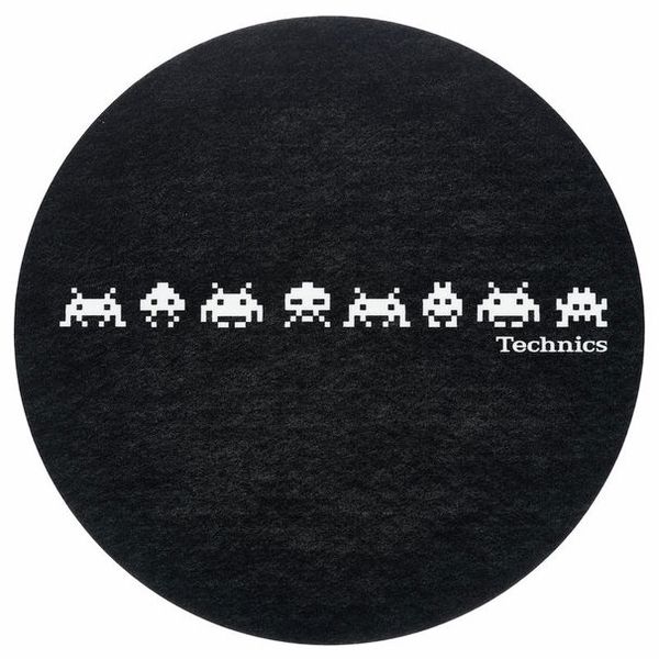 Technics Slipmat Space Invaders