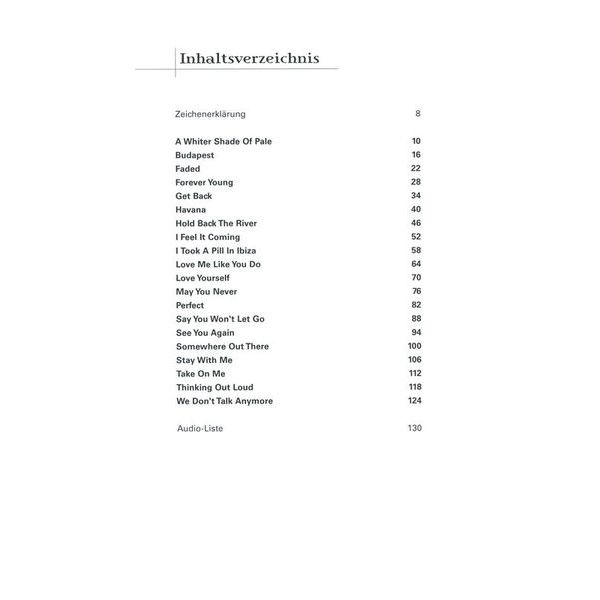 Edition Dux Acoustic Pop Guitar Solos 4