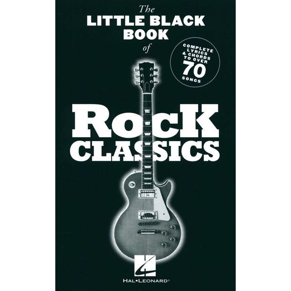 Wise Publications The Little Black Book Of Rock