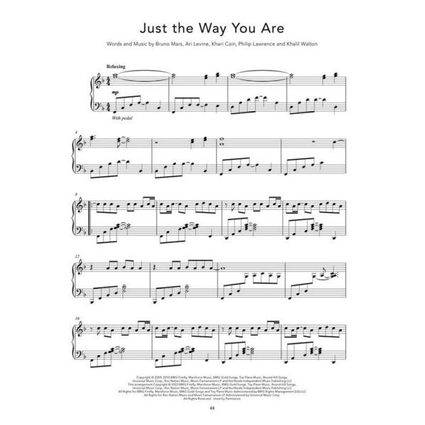 Hal Leonard Peaceful Pop Piano Solos