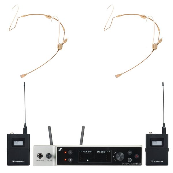 Sennheiser EW-DX 2x HSP 2 Lemo Q1-9 Set