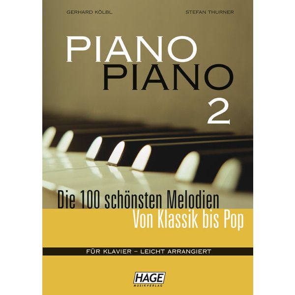 Hage Musikverlag Piano Piano 2 Easy