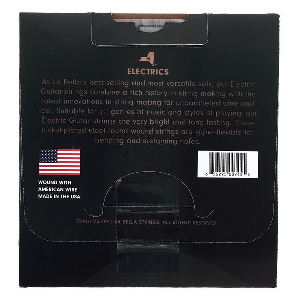 La Bella HRS-LTHB El. Guitar RWNP