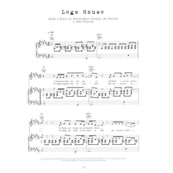 Wise Publications The Best Of Ed Sheeran