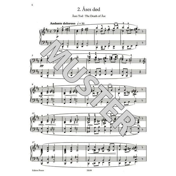 Edition Peters Grieg Peer-Gynt-Suite 1