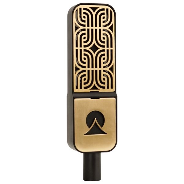 Ohma World Motif Ribbon Black & Brass