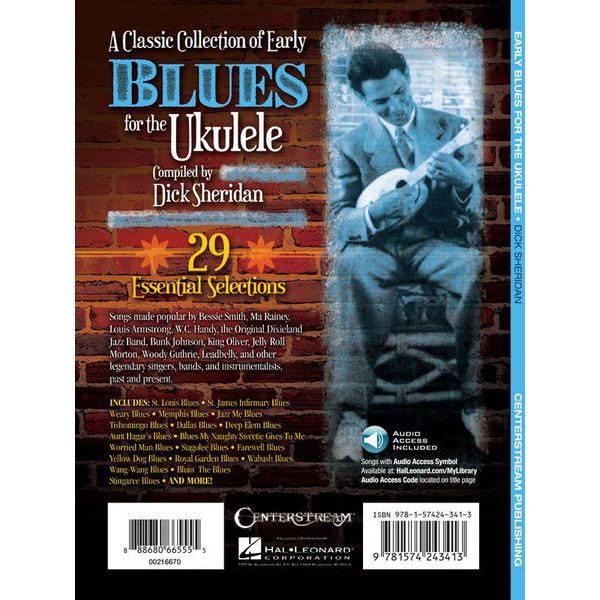Hal Leonard Early Blues Ukulele