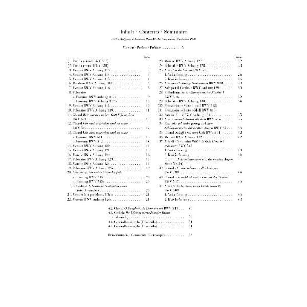 Henle Verlag Bach Notenbüchlein