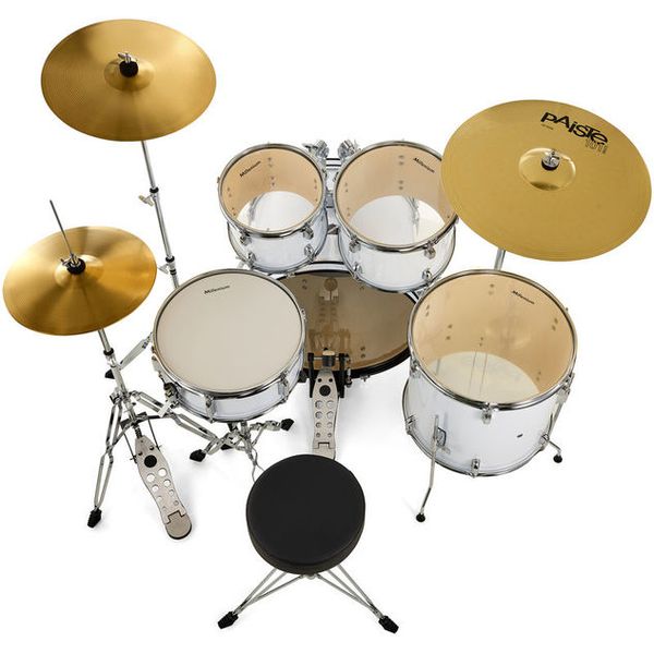 Millenium Focus 20 Drum Bundle White