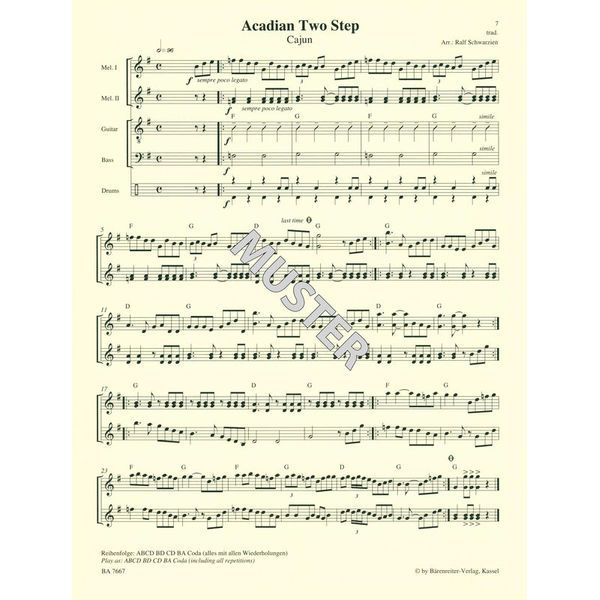 Brenreiter Combocom Zydeco - Cajun