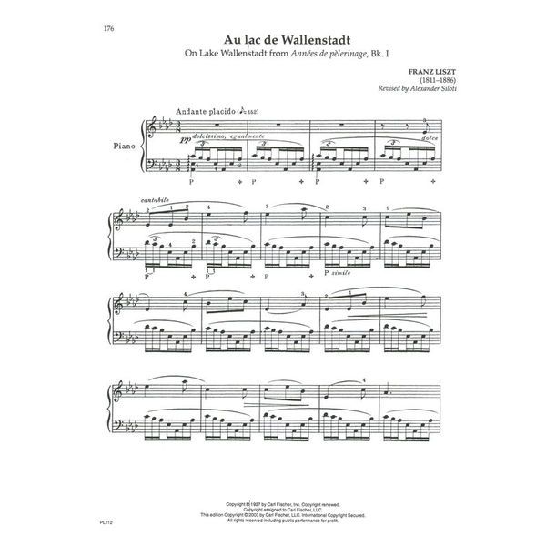 Carl Fischer Alexander Siloti Collection