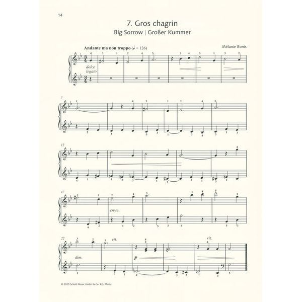 Schott Bonis Album pour les tout