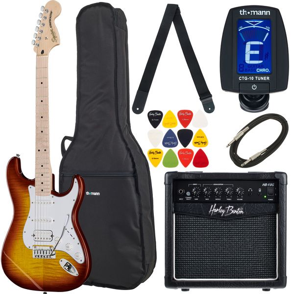 Squier Affinity Strat FM HSS S Set