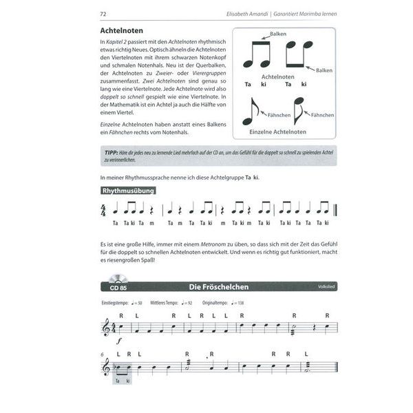 Alfred Music Publishing Garantiert Marimba lernen