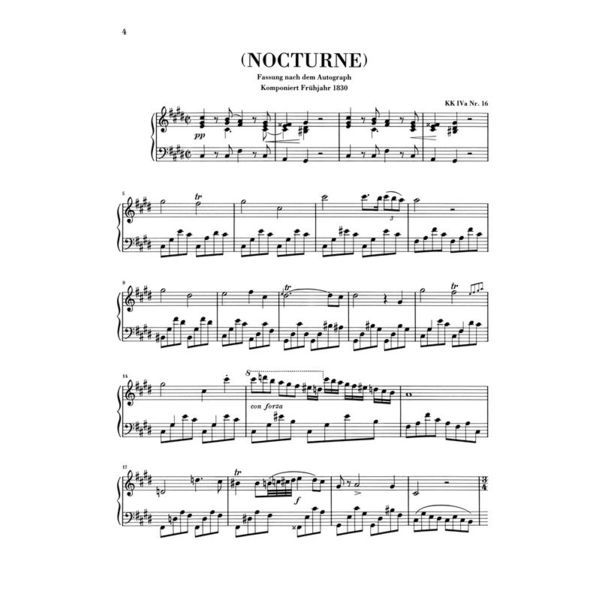 Henle Verlag Chopin Nocturne cis-moll
