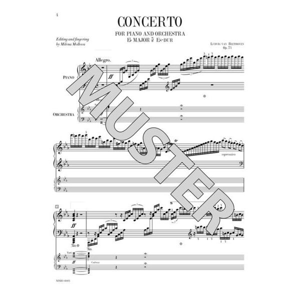 Music Minus One Beethoven 5. Klavierkonzert