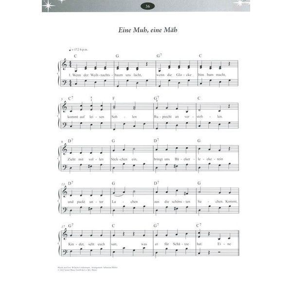 Schott Weihnachtslieder Klavier