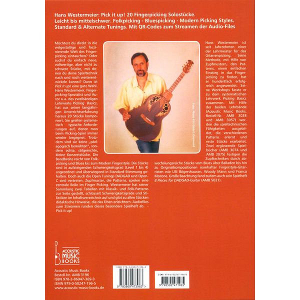 Acoustic Music Books Pick It Up!