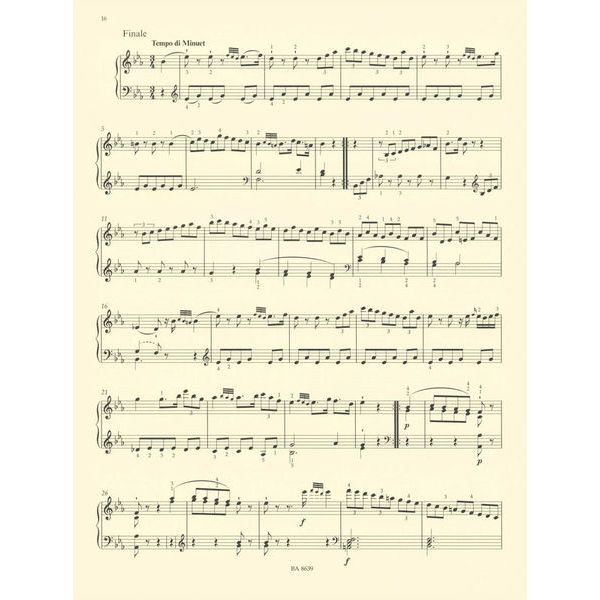 Brenreiter Haydn Klaviersonate Es-Dur